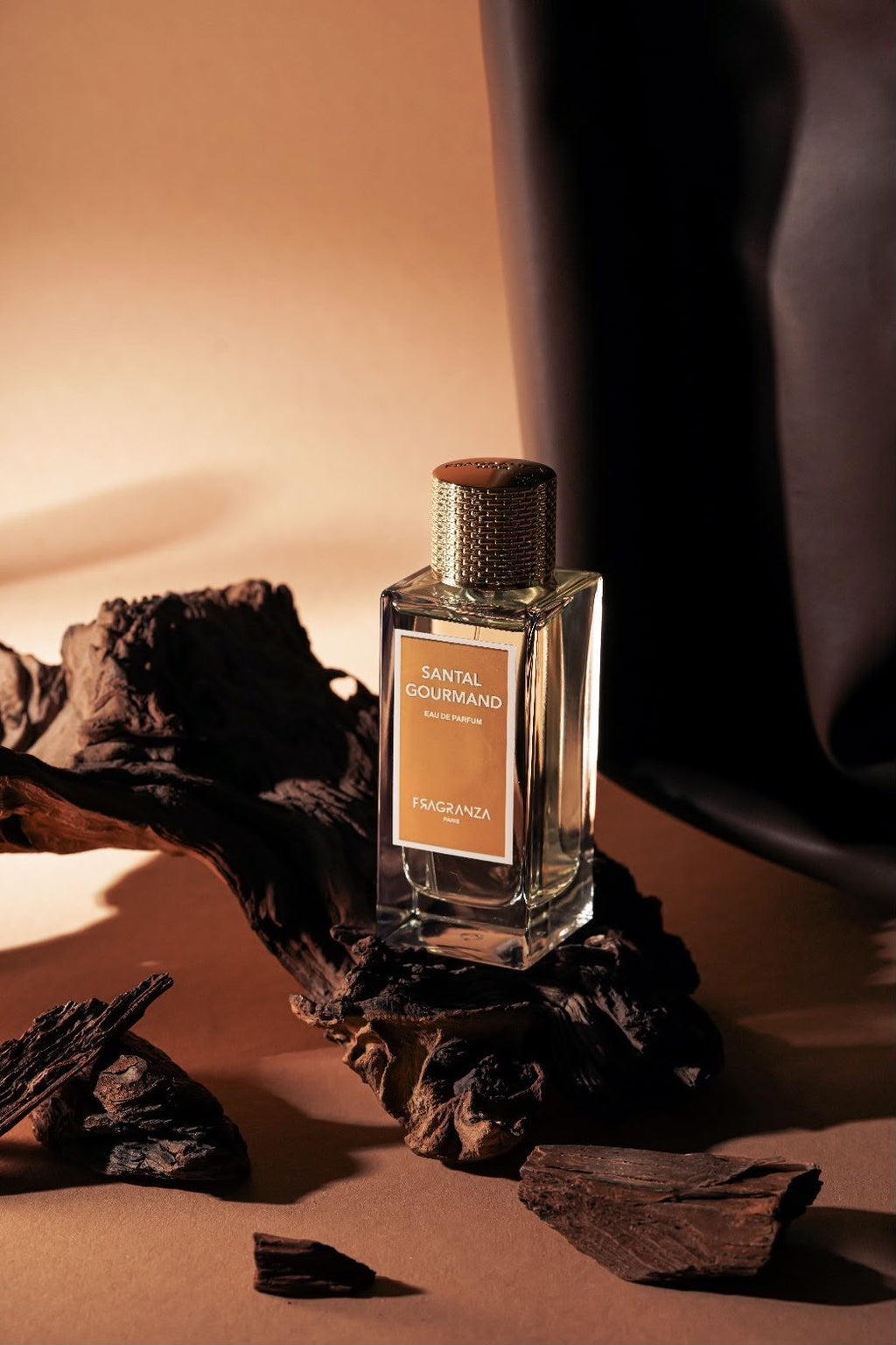 Santal Gourmand – Maison Fragranza, flacon extrait de parfum
